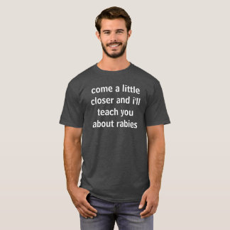 Camiseta profesor de la rabia