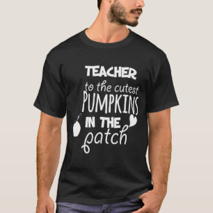 Camiseta Profesor De Las Calabazas Más Cuidadosas En El Hal