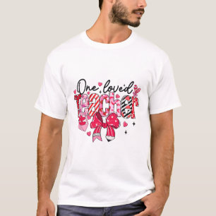 Camiseta Profesor de lazo coqueta San Valentín Un profesor 