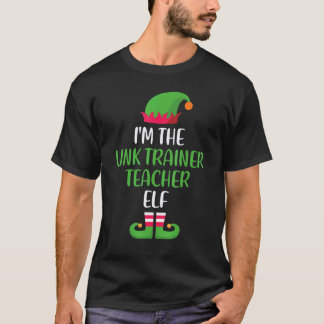 Camiseta Profesor de Link Trainer Elfo Navidad Familia Pare