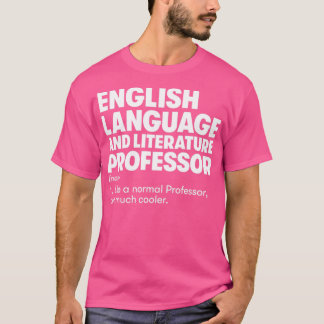Camiseta Profesor de literatura en inglés2