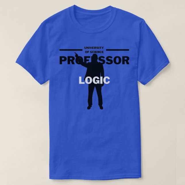 Camiseta Profesor De Lógica (Diseño del anverso)