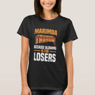 Camiseta Profesor de Marimba Instrumento de Práctica Orques