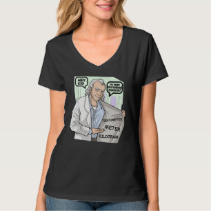 Camiseta Profesor de matemáticas ciencias física chiste