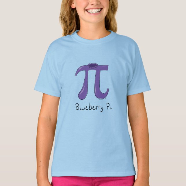 Camiseta Profesor de matemáticas con símbolo de pi de Blueb (Anverso)