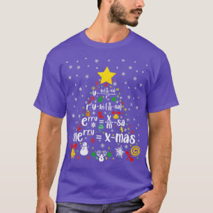 Camiseta Profesor de matemáticas de navidad xmas matemática