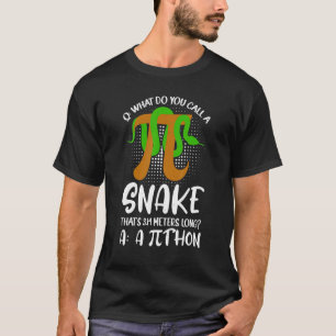 Camiseta Profesor de matemáticas de Python Pithon Pi