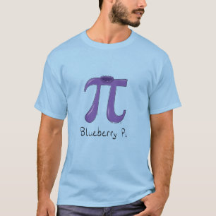 Camiseta Profesor de matemáticas del símbolo Blueberry Pi