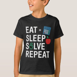 Camiseta Profesor de matemáticas divertido álgebra Cl de vu