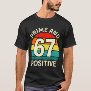 Camiseta Profesor de Matemáticas Divertido Primo Positivo 6
