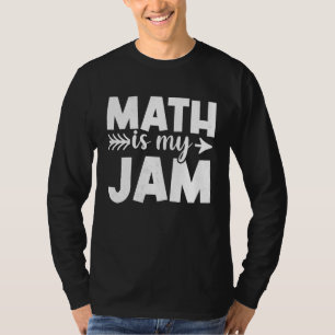 Camiseta Profesor de Matemáticas Las Matemáticas son Mi Pas