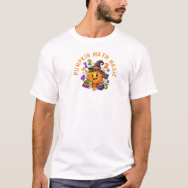 Camiseta Profesor de Matemáticas Mágicas de Halloween de Ca