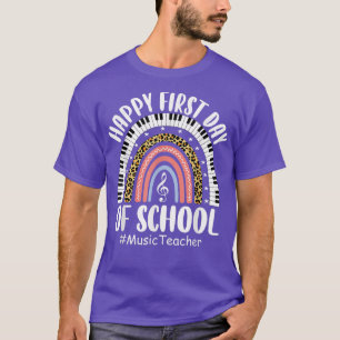 Camiseta Profesor De Música Arcoiris Leopardo De Nuevo Día