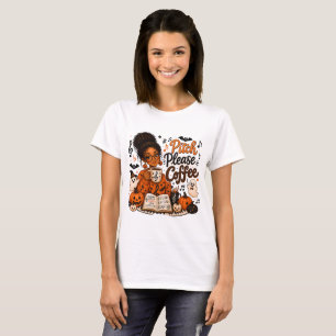 Camiseta Profesor de Música Calabaza Café Halloween