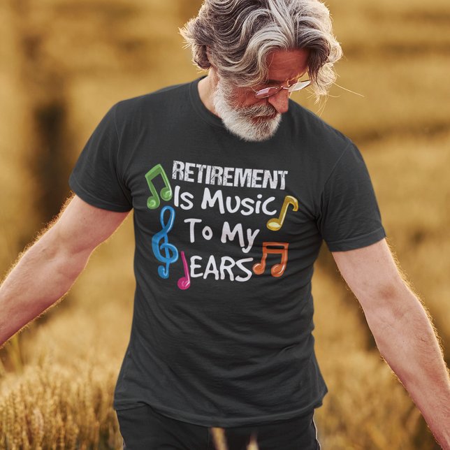 Camiseta Profesor de Música Jubilado (Subido por el creador)