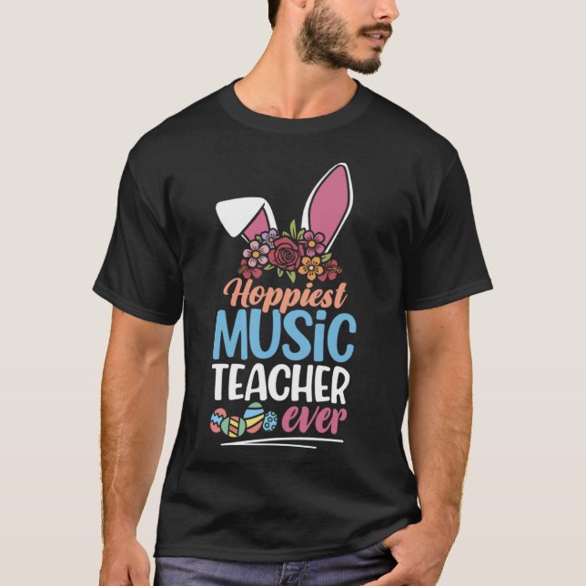 Camiseta Profesor de música más hediondo que nunca conejito (Anverso)