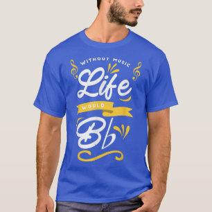 Camiseta Profesor de Música - Sin vida musical
