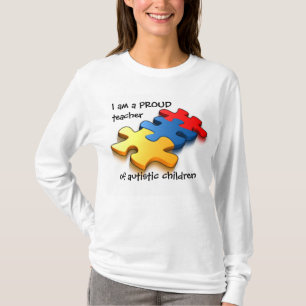 Camiseta Profesor de niños autísticos
