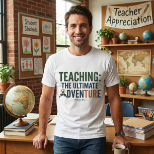 Camiseta Profesor de Outdoor Aventura Definitiva