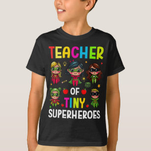 Camiseta Profesor de pequeños superhéroes