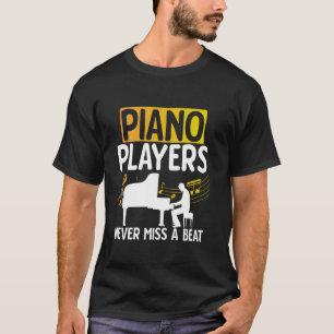 Camiseta Profesor de Piano Amantes de la Música Pianistas C