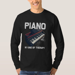 Camiseta Profesor de Piano Amantes de la Música Pianistas C