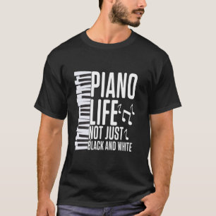 Camiseta Profesor de Piano Amantes de la Música Pianistas C