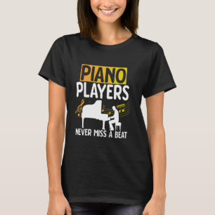 Camiseta Profesor de Piano Amantes de la Música Pianistas C