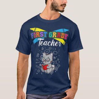 Camiseta Profesor de primer grado Educador de primaria T-S