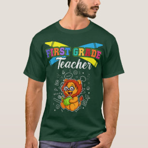Camiseta Profesor de primer grado Educador de primaria T-S