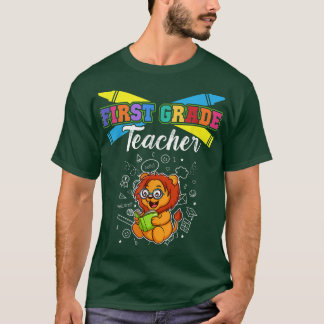 Camiseta Profesor de primer grado Educador de primaria T-S