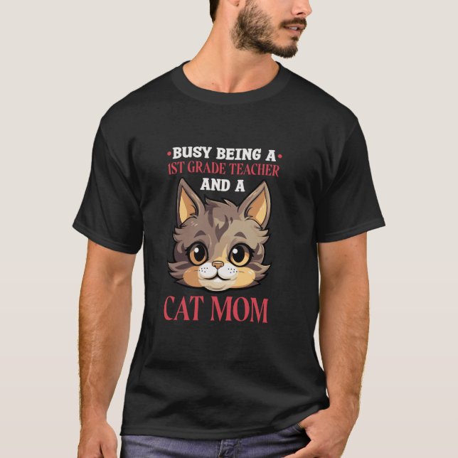 Camiseta Profesor de primer grado para el primer grado de T (Anverso)