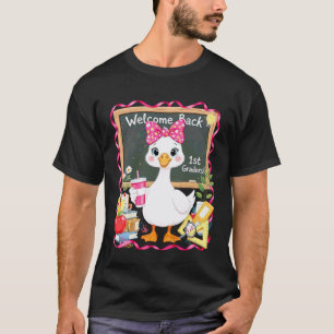 Camiseta Profesor de Primer Grado Silly Goose 1er Regreso a
