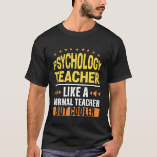 Camiseta Profesor de psicología como profesor normal pero g