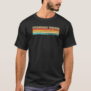 Camiseta Profesor de Psicología Título del Puesto Profesió