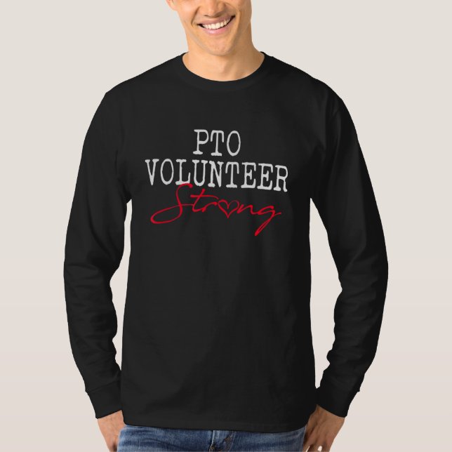 Camiseta Profesor de Pto Volunteer Strong School (Anverso)