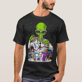 Camiseta Profesor de química alienígena