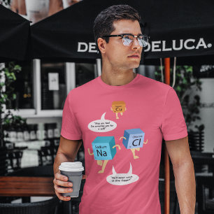 Camiseta Profesor de Química Compañero de Trabajo Elementos