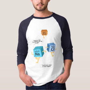 Camiseta Profesor de Química Compañero de Trabajo Elementos