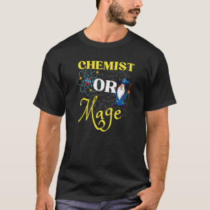 Camiseta Profesor de Química o Mago Profesor de Alquimia o 