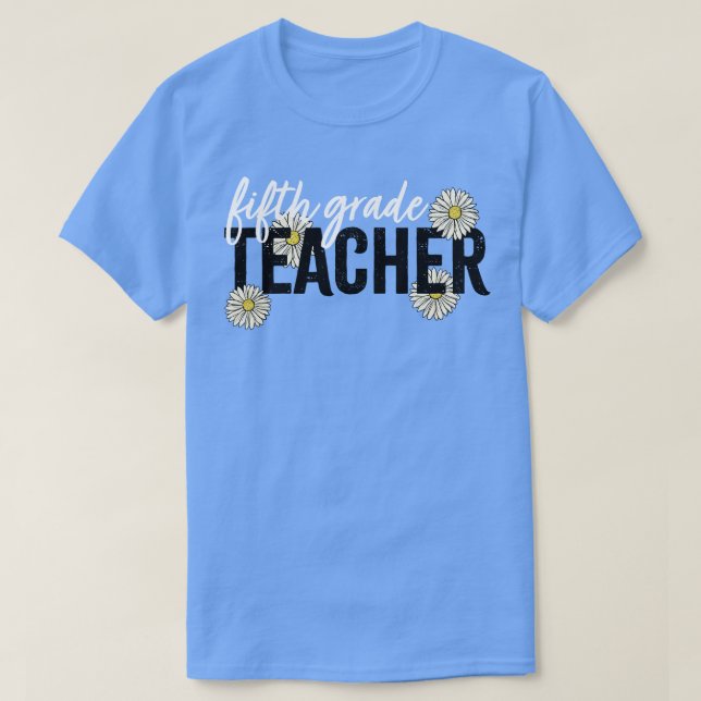 CAMISETA PROFESOR DE QUINTO GRADO (Diseño del anverso)