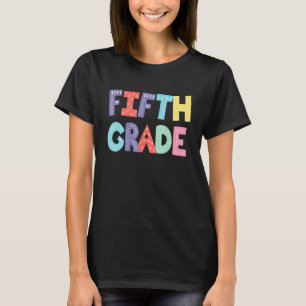 Camiseta Profesor de quinto grado Equipo de 5to grado Estud