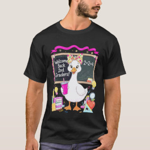 Camiseta Profesor de segundo grado Silly Goose 2do Regreso