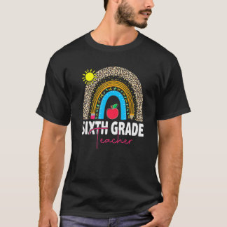 Camiseta Profesor De Sexto Grado De Vuelta A La Apreciación
