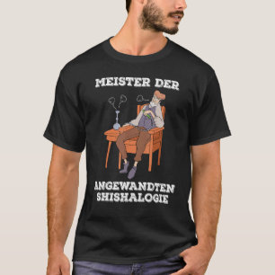 Camiseta Profesor de Shisha Hookah diciendo Fumar tubería d