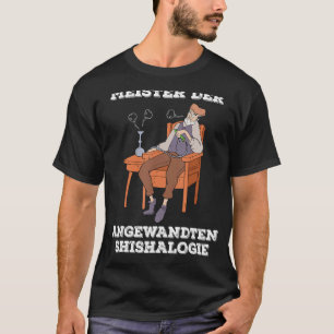 Camiseta Profesor de Shisha Hookah diciendo Fumar tubería d