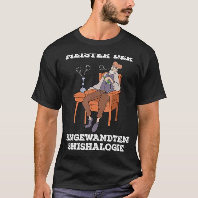 Camiseta Profesor de Shisha Hookah diciendo Fumar tubería d (Anverso)