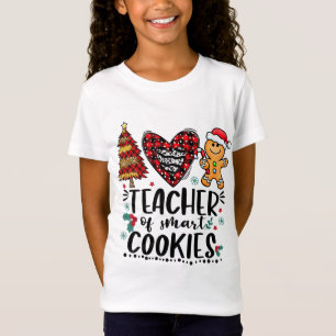 Camiseta Profesor de Smart Cookies Navidades divertidos búf