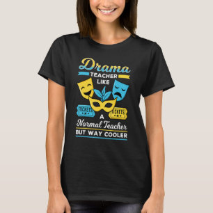 Camiseta Profesor de teatro Teatro musical Actuación Tespir