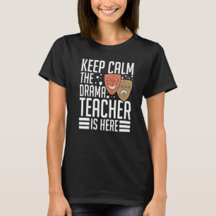 Camiseta Profesor de teatro Teatro musical Actuación Tespir